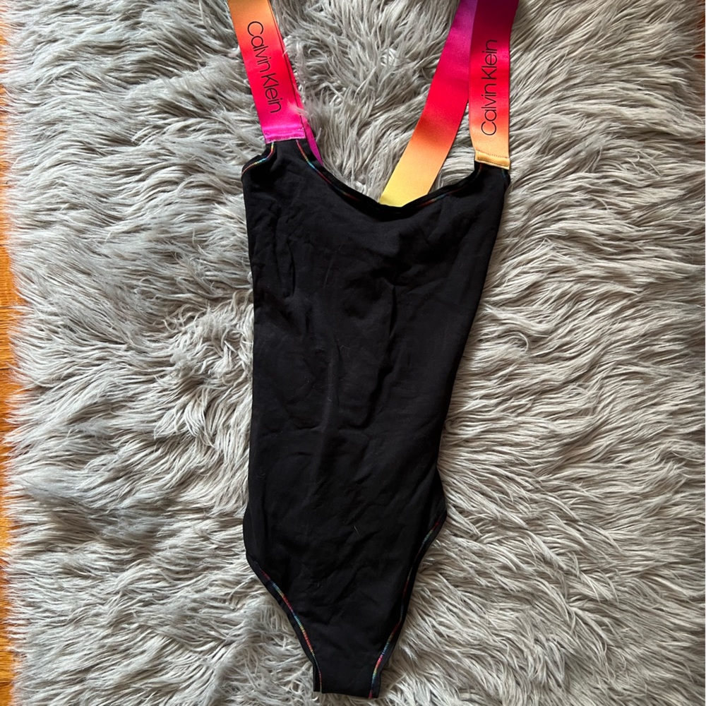 Calvin Klein Black Bodysuit